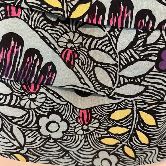 Tricia Fix dress in soft aqua print size M - Picture 4 of 8